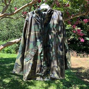 US Army-issue wet weather jacket